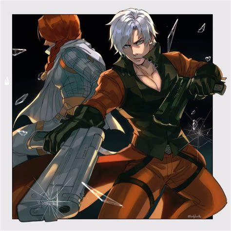 Dante And Lucia Devil May Cry And More Drawn By Tirtyturtle Danbooru