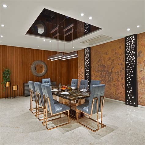 Modern Apartment In Mumbai Modern Dining Room Mumbai By Milind
