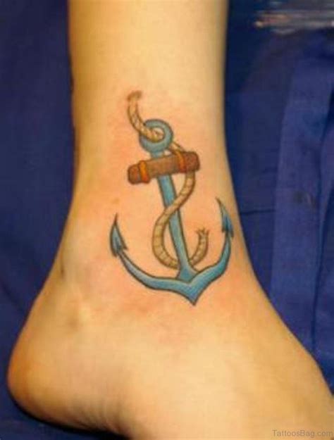 30 Great Looking Anchor Tattoos For Ankle