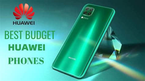By 2020, these features are showing a little improved form in the phones. Top 5 Best Budget Huawei Smartphones in 2021 - YouTube