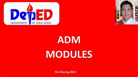 DepEd ADM Modules C YouTube