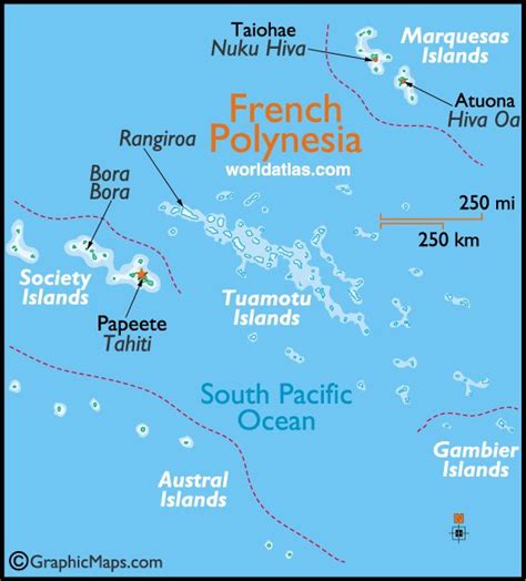 French Polynesia Maps Facts French Polynesian Islands French