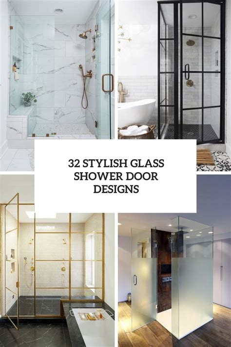 32 stylish glass shower door designs digsdigs