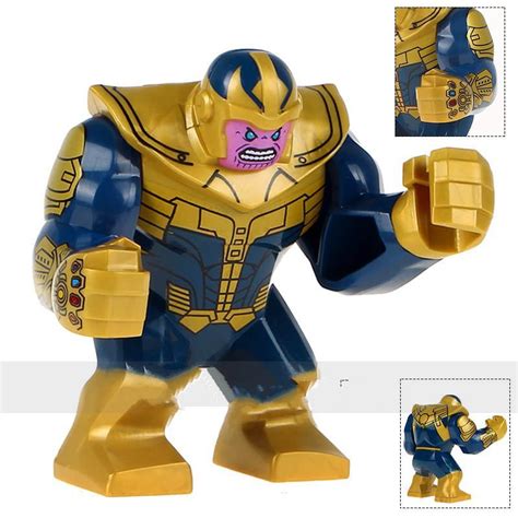 Thanos Minifigures 2018 Avengers Infinity War Lego 76107 Compatible Toys