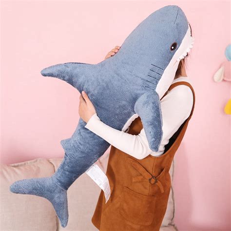 14m Giant Lifelike Plush Shark Plush Toy Cute Soft Toys Stuffed Anima