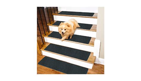 Aohdm Non Slip Stair Treads Carpet For Wooden Steps 8x30in Self