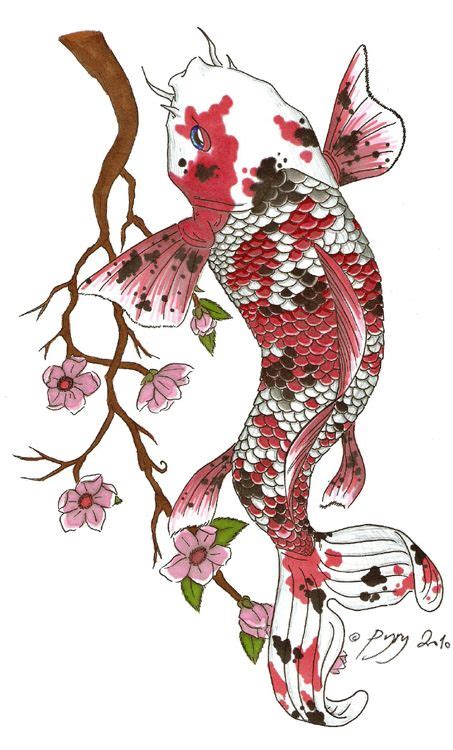 110 Best Japanese Koi Fish Tattoo Designs And Drawings Piercings