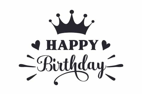 These icons are easy to access through iconscout plugins. Happy Birthday (SVG Cut file) by Creative Fabrica Crafts ...
