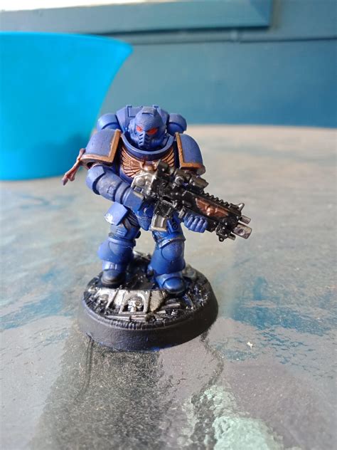 Ultramarines Primaris First Miniature Ive Painted In A Decade R