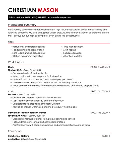 Functional Resume Resume Format Livecareer Gambaran
