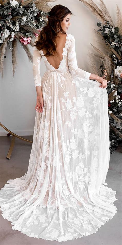 Bohemian Wedding Dresses 27 Gowns For A Dreamy Look