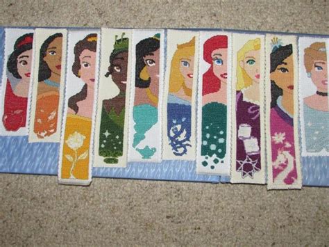 The dmc chart information is also provided with each pattern. Free Disney Princess Cross Stitch Bookmark Patterns ...