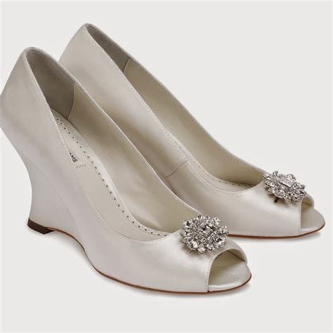 Maybe you would like to learn more about one of these? Everything But The Dress: Wedge Wedding Shoes