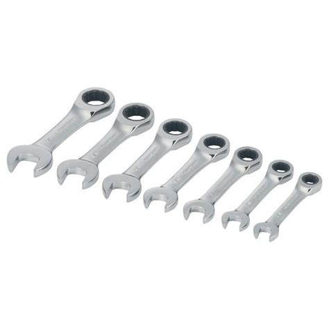 Craftsman 7 Piece 12 Point Standard Sae Ratchet Wrench Set In The