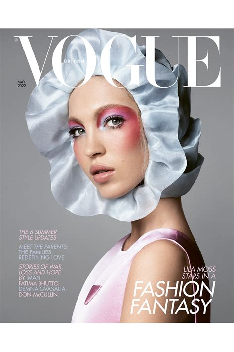 Lila Moss Makes Her British Vogue Cover Debut For May British Vogue