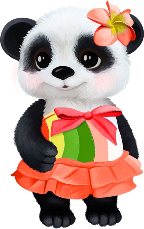 Panda Clipart Stuffed Panda Stuffed Transparent Free For Download On