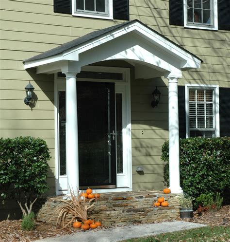 Gable Roof Porticos Traditional Porch Atlanta By Georgia Front