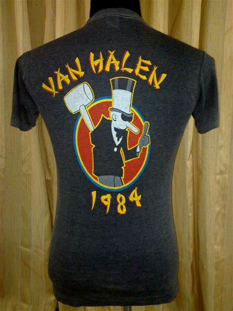Chakoi Bundle Vintage Van Halen 1984 Tour T Shirt Paper Thin Sold