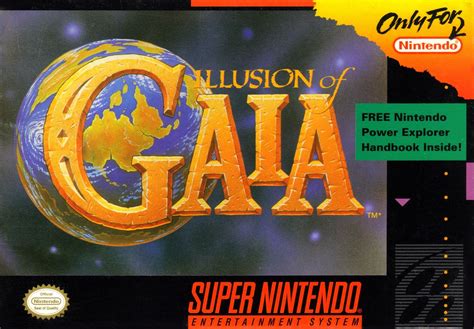 Illusion Of Gaia 1993 Snes Box Cover Art Mobygames