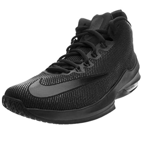 Nike Air Max Infuriate Mid Basketball Shoes 11 D M Us Black Black Anthracite