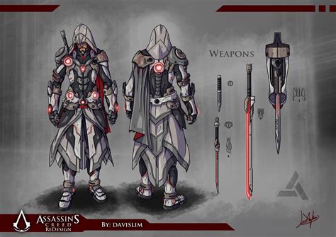 Assassins Creed Redesign Concept Art By Davislim On Deviantart