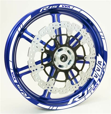 Jual Stiker Velg Motor Wheels Sticker Yamaha R Vva V White Ring Di Lapak Jauhul Autodesign