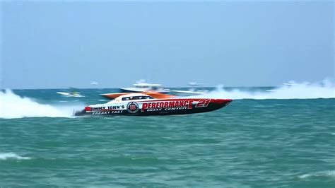 Thunder On Cocoa Beach Offshore Superboat Racing Best Bits Youtube