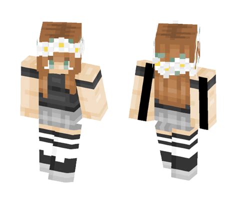 Download Flower Crown Girl Minecraft Skin For Free Superminecraftskins