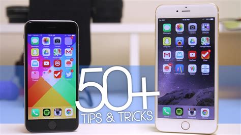 50 Tips And Tricks For The Iphone 6 And Iphone 6 Plus Youtube