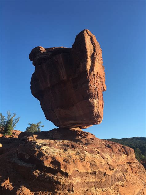 Balanced Rock Colorado Springs Colorado National Monument Sand