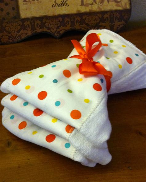 Cloth Diaper Burp Cloths Made Two Sets Of These This Morning Easy