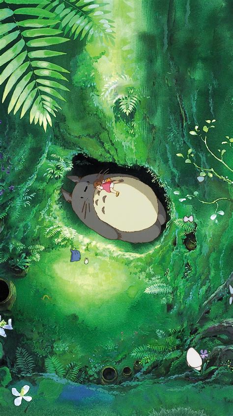 Top 65 Totoro Wallpaper Iphone Latest Incdgdbentre