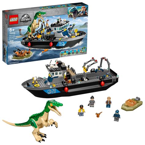 限定25OFF LEGO Jurassic World Baryonyx Dinosaur Boat Escape 76942