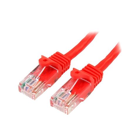 The specification defines the conductor size, insulation quality and wire twists, plus a multitude of performance characteristics. StarTech.com Cat5e Ethernet Patch Cable with Snagless RJ45 Connectors - 7 m, Red | StarTech.com ...