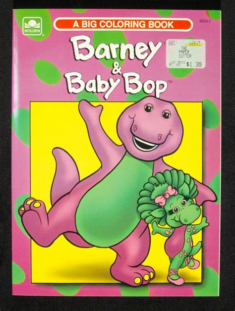 Barney And Baby Bop Coloring Book Coloring Books Baby Bop Barney