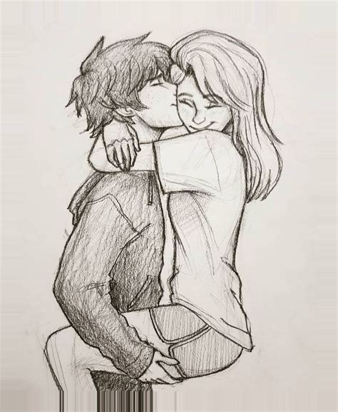 cute drawing ideas for couples ~ couple drawings cute simple sketches tumblr couples easy