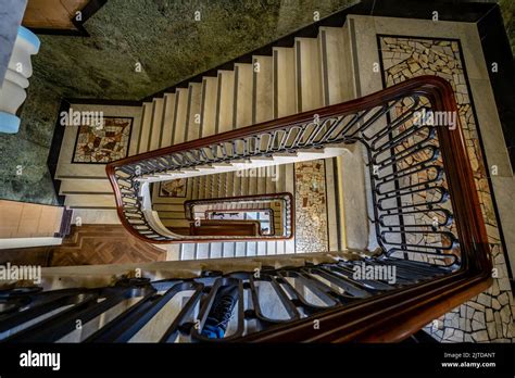 Brisbane Queensland Australia Historical Stairs At The Masonic