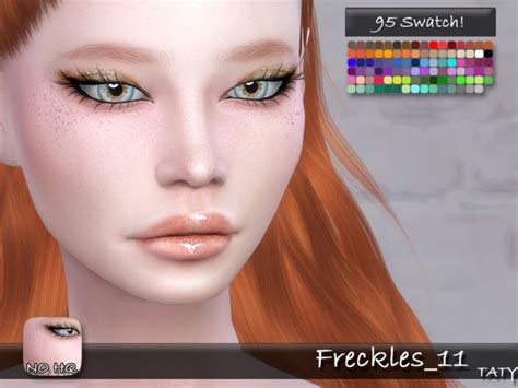 Freckles 11 By Tatygagg At Tsr Sims 4 Updates