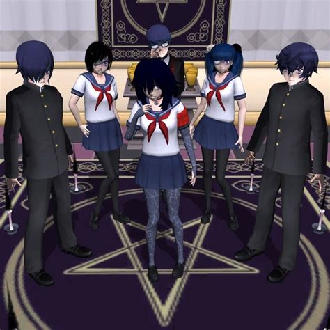 Welcome To The Occult Club By KoDraCan Yandere Girl Yandere Simulator Yandere Simulator