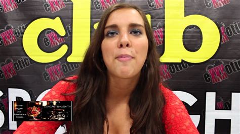 Sydney Leathers Interview From Exxxotica N J Youtube