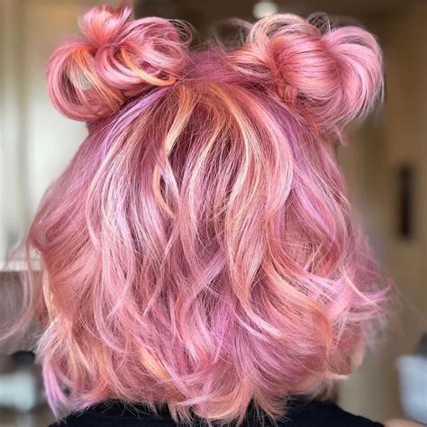 Top hair color trends for fall 2020. Hairstyles For Women Fall 2020 | Peach hair colors, Peach ...