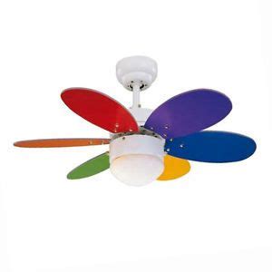 Check out these 12 cool ceiling fan ideas and their originality, personality and stylish pizzazz. Modern-White-Multi-Coloured-3-Speed-6-Blade-Funky-Ceiling ...