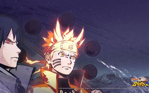 Wallpaper Naruto Storm Ultimate Ninja 4 Uchiha Sasuke Uzumaki Naruto