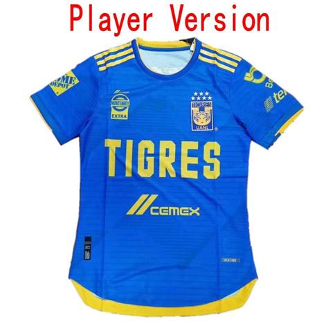 2021 2020 21 Tigres UANL Player Version Soccer Jerseys 2021 9 VARGAS