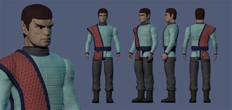 Valdore Romulan Star Trek Brian Thompson 3d Model 3d Printable Cgtrader