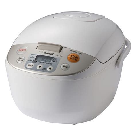 Zojirushi rice cooker 3 cups is a domestic rice cooker more specifically suitable for singles and couples for its 3 cup capacity. Zojirushi Micom 10-Cup Rice Cooker & Warmer