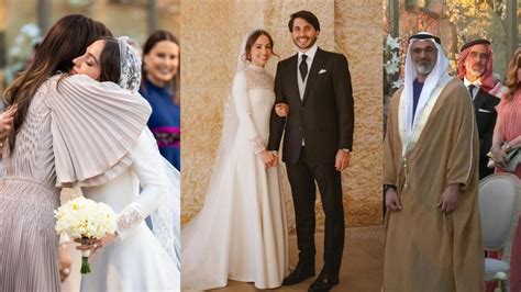 Look Uae Royal Attends Jordan Princess Wedding Queen Rania Shares Precious Moments From