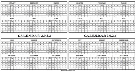 2023 And 2024 School Calendar Template Yearly Calendar Template