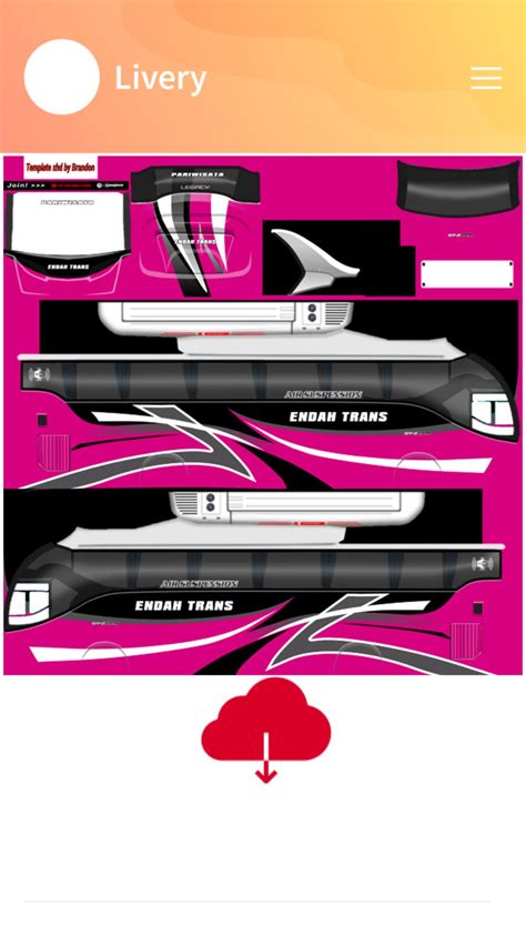 30+ livery bussid bimasena sdd terbaru kualitas jernih png detail: Livery Bussid Keren Warna Pink - livery truck anti gosip