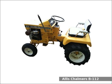 Allis Chalmers B 112 Garden Tractor Review And Specs Tractor Specs